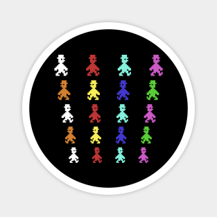 Jet Set Willy 8 Bit Art Magnet